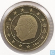 Belgie 2001  50 Cent   UNC Uit De Introset   UNC Du Introset  ZEER ZELDZAAM - EXTREME RARE !!!! - Belgium