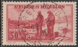 Saint-Pierre Et Miquelon 1910-1939 - N° 177 (YT) N° 185 (AM) Oblitéré De St-Pierre. - Oblitérés
