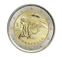 2016-ITALIA REPUBBLICA-2 EURO - DONATELLO -FDC Da Rotolino - Italia