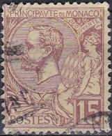 Monaco TUC 1901 YT 24 Oblitéré - Used Stamps