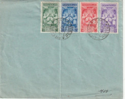 SERIE POSTE VATICANE 1939 ANNULLI DI  FAVORE (XT3647 - Cartas & Documentos