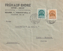 LETTERA UNGHERIA 1923 TIMBRO BUDAPEST (XT3486 - Lettres & Documents