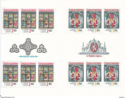 TCHECOSLOVAQUIE 1987 Château De Prague Yvert 2720-2721, Michel 2909-2910 KB NEUF** MNH Cote 12 Euros - Unused Stamps