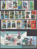 2021 Cuba Collection Of 21 Stamps And 2 Sheets MNH - Nuovi