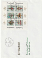 DDR, FDC  Kleinbogen "Weihnachtsspinnen" - Altri & Non Classificati