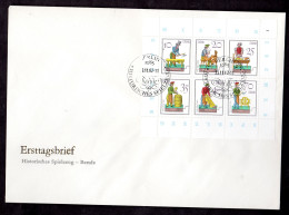 DDR, FDC  Kleinbogen "Historisches Spielzeug III" - Altri & Non Classificati