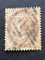 JAMAICA  SG 24  1s Brown Wmk CA Crown FU - Jamaïque (...-1961)