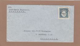 FELDPOST MIT STEMPEL "PKP 380" NACH UDDEVALLA,1943. - Militärmarken