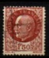 FRANCE    -   1941 .   Y&T N° 517 Oblitéré .   Trait Blanc Sur La Tempe - Used Stamps