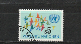 Nations Unies (Vienne) YT 5 Obl : Oiseaux - 1979 - Gebraucht