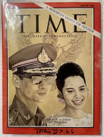 TIME Magazin - May 27. 1966 - The King & Queen Of Thailand - Siam, NO. 21 ! - Culture