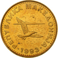 Macédoine, 50 Deni, 1993, Laiton, SPL+, KM:1 - Nordmazedonien