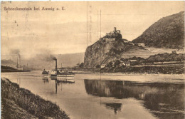 Schreckenstein Bei Aussig A. E. - Böhmen Und Mähren