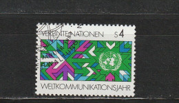 Nations Unies (Vienne) YT 29 Obl : Communications - 1983 - Used Stamps