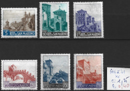 SAINT-MARIN 666 à 71 ** Côte 1.25 € - Unused Stamps