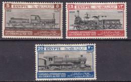 3 Valeurs Chemins De Fer  - Unused Stamps