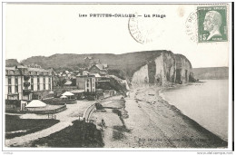 CPA 76 Seine Maritime- Les Petites Dalles - La Plage - Veules Les Roses