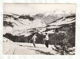 CPM. 15 X 10,5  -  LES  GETS  - Les Pistes De La Turche - Les Gets