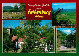 73226107 Falkenberg Mark Oderbruchwiesen Schiffshebewerk Eichholzstrasse Kirche  - Falkenberg (Mark)