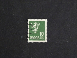 NORVEGE NORWAY NORGE NOREG YT 112 OBLITERE - LION HERALDIQUE - Usados