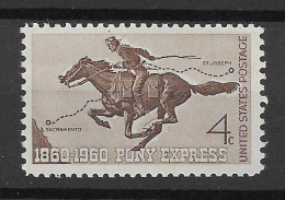 USA 1960.  Pony Express Sc 1154  (**) - Neufs