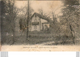 D33  BERNOS   Sainte Germaine ( Le Chalet )  ............ Carte Peu Courante - Bazas