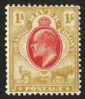 Orange Free State 1903. 1sh (wmk.CA). SACC 91*, SG 146*. - État Libre D'Orange (1868-1909)