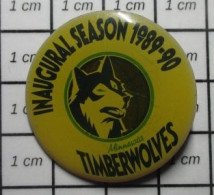 1818A Pin's Pins / Beau Et Rare / SPORTS / BASKET-BALL USA NBA MINNESOTA TIMBERWOLVES INAUGURAL 1989-90 - Basketball