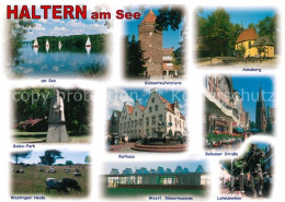 73216109 Haltern See Siebenteufelsturm Annaberg Golenpark Denkmal Statue Rathaus - Haltern