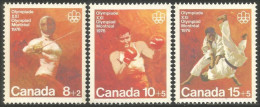Canada Jeux Olympiques Montreal 1976 Olympic Games MNH ** Neuf SC (CB-07-09b) - Neufs