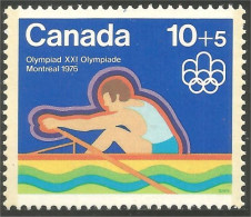 Canada 10c+5c Aviron Rowing Jeux Olympiques Montreal 1976 Olympic Games MNH ** Neuf SC (CB-05b) - Neufs