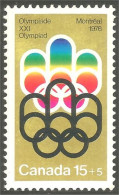 Canada 15c+5c Jeux Olympiques Montreal 1976 Olympic Games MNH ** Neuf SC (CB-03b) - Nuevos