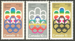 Canada Jeux Olympiques Montreal 1976 Olympic Games MNH ** Neuf SC (CB-01-03b) - Ungebraucht