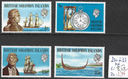 SALOMON 230 à 33 ** Côte 8.50 € - British Solomon Islands (...-1978)