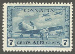 951 Canada 1942 #C8 Avion Airplane Flugzeug Aereo MH * Neuf (471b) - Luchtpost