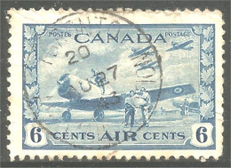 951 Canada 1942 #C7 Avion Airplane Flugzeug Aereo (470) - Airmail