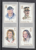 2022 Norway Royal Birthdays Royalty Complete Set Of 4 MNH - Unused Stamps