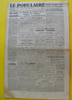 Journal  Le Populaire Du 22 Mai 1945. Guerre Truman De Gaulle Val D'Aoste Schumann Syrie Liban De Brinon épuration - War 1939-45