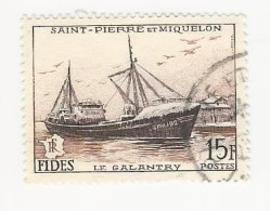 SPM-1956 -FIDES - N° 352 Oblitéré - Used Stamps