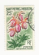 SPM-1962 -Fleurs - N° 362 Oblitéré - Usati