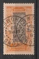 DAHOMEY - 1913-17 - N°YT. 58 - Cocotier 2f Orange Et Brun - Oblitéré / Used - Gebraucht