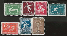 Bulgaria      .  Y&T      .  224/230        .   *      .     Mint-hinged - Ongebruikt