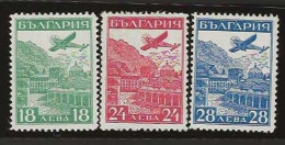 Bulgaria      .  Y&T      .  Airmail  12/14        .   *      .     Mint-hinged - Airmail