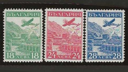 Bulgaria      .  Y&T      .  Airmail  12/14        .   *      .     Mint-hinged - Airmail