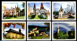 Romania 2019 Welcome In Romania 6v, Mint NH, Religion - Various - Churches, Temples, Mosques, Synagogues - Tourism - Unused Stamps