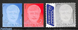 Netherlands 2021 Definitives 3v S-a With Year 2021, Mint NH - Unused Stamps
