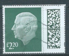 GROSSBRITANNIEN GRANDE BRETAGNE GB 2023 KING CHARLES III  £2.20 USED ON PLASTIC SG V5025 YT 5562 MI 5171 SN KC5 - Gebruikt