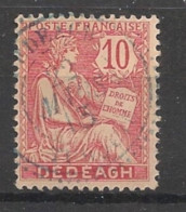 DEDEAGH - 1902-11 - N°YT. 11 - Type Mouchon 10c Rose - Oblitéré / Used - Gebruikt