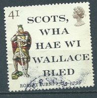 GROSSBRITANNIEN GRANDE BRETAGNE GB 1996 ROBERT BURNS 41C USED SG 1903 SC 1641 MI 1603 YT 1849 - Oblitérés