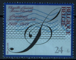 België 1989 OBP 2344 - Y&T 2344 - Muziek - Chapelle Musicale Reine Elisabeth, Clé De Sol - Used Stamps